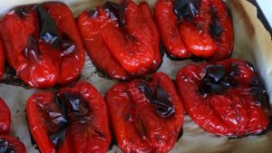 طرز تهیه فلفل کبابی با سرخ کن تفال