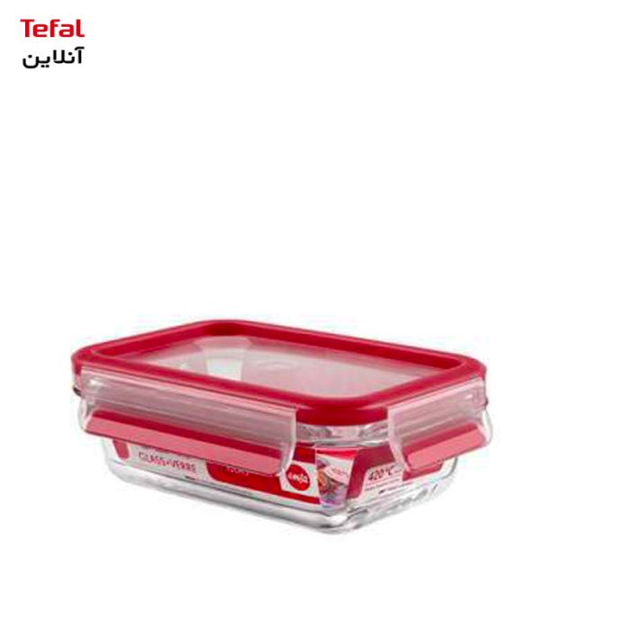 ظرف نگهدارنده 0.5 لیتری شیشه‌ای تفال