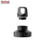 قمقمه استیل تفال طرح قطره مشکی 0.6 لیتری