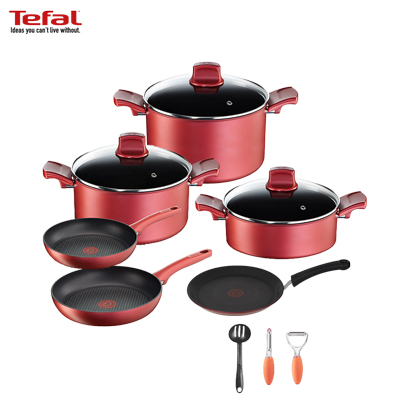 سرویس قابلمه و تابه 12 پارچه تفال مدل کارکتر Character