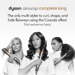 سشوار و حالت دهنده چندکاره دایسون Airwrap™ مدل Straight+Wavy (نیکل/مسی)