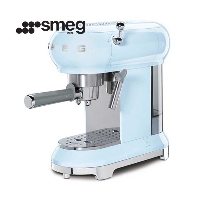 اسپرسو ساز اسمگ مدل ECF01 رنگ آبی پاستیلی