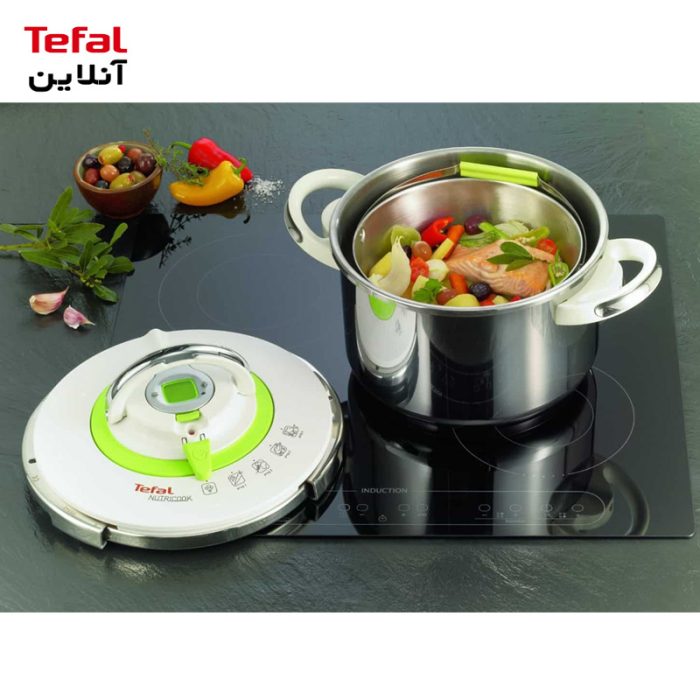 زودپز 6 لیتری تفال مدل NUTRICOOK سبز