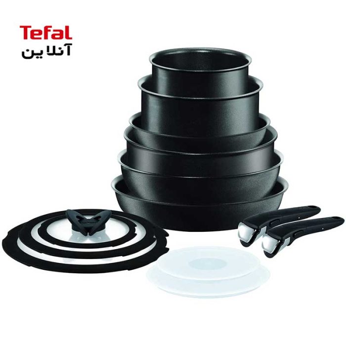سرویس قابلمه و تابه 13 پارچه اینجینیو Ingenio تفال اکسپرتایز L6509042 سرویس قابلمه و تابه 13 پارچه اینجینیو Ingenio تفال اکسپرتایز L6509042