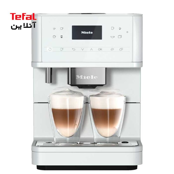 قهوه‌ساز مدل CM6160 MilkPerfection سفید میله Miele