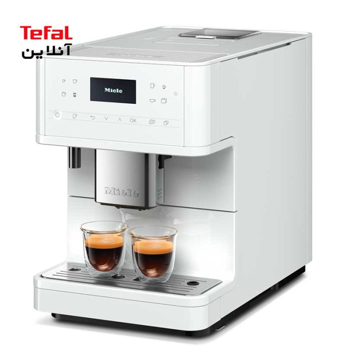 قهوه‌ساز مدل CM6160 MilkPerfection سفید میله Miele