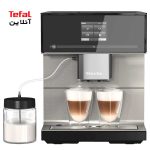 قهوه‌ساز مدل CM7550 CoffeePassion نقره‌ای میله Miele