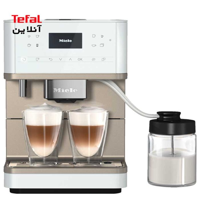 قهوه‌ساز مدل CM6360 MilkPerfection سفید میله Miele