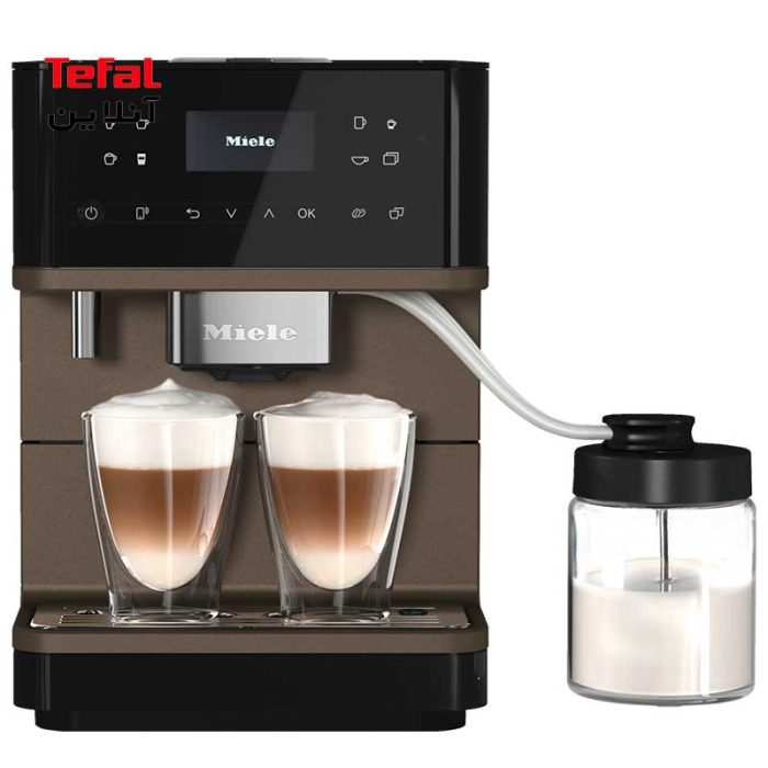 قهوه‌ساز مدل CM6360 MilkPerfection مشکی برنزی میله Miele
