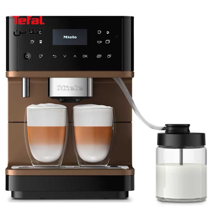 قهوه‌ساز مدل CM6360 MilkPerfection مشکی برنزی میله Miele