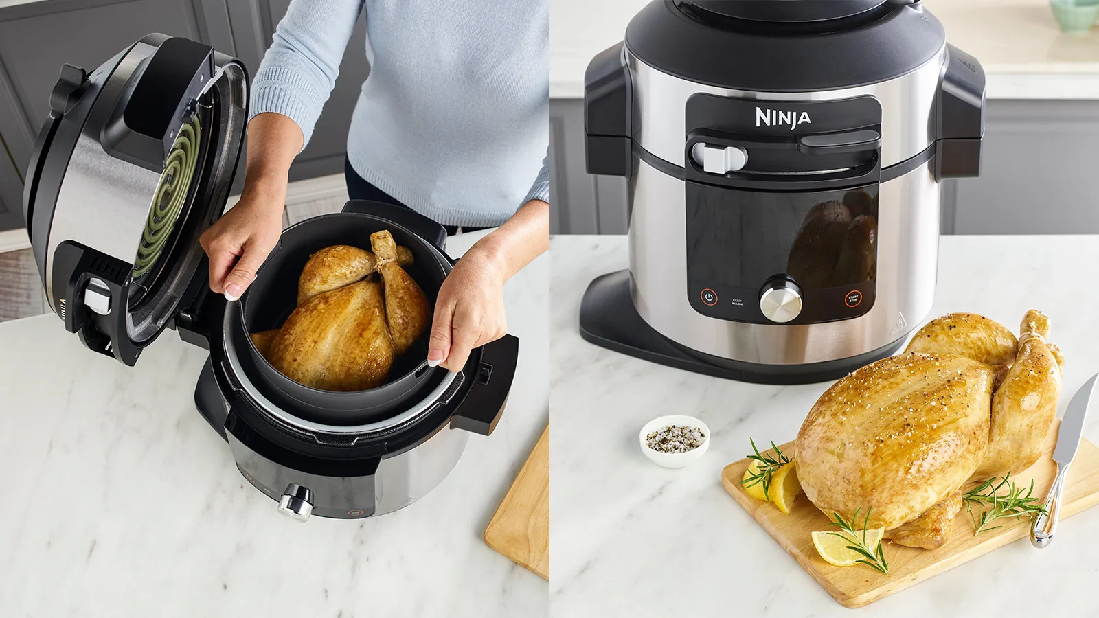پخت برنج با Multi-Cooker Ninja